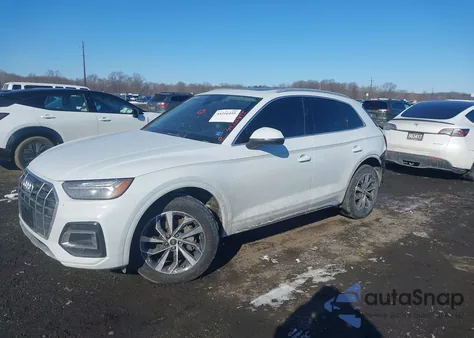 2021 Audi Q5 Premium Plus 45 Tfsi Quattro S Tronic z USA, uszkodzony, nr VIN WA1BAAFY6M2117837
